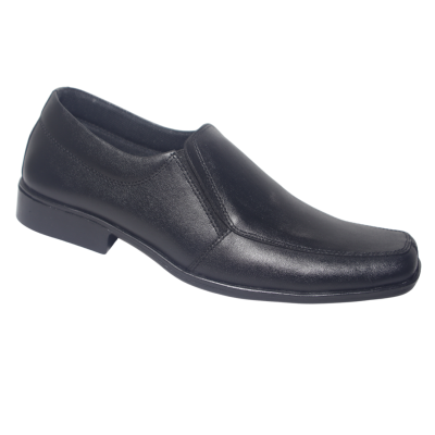 Calzado Hombre Cuero Negro Talla 43 Ref 411